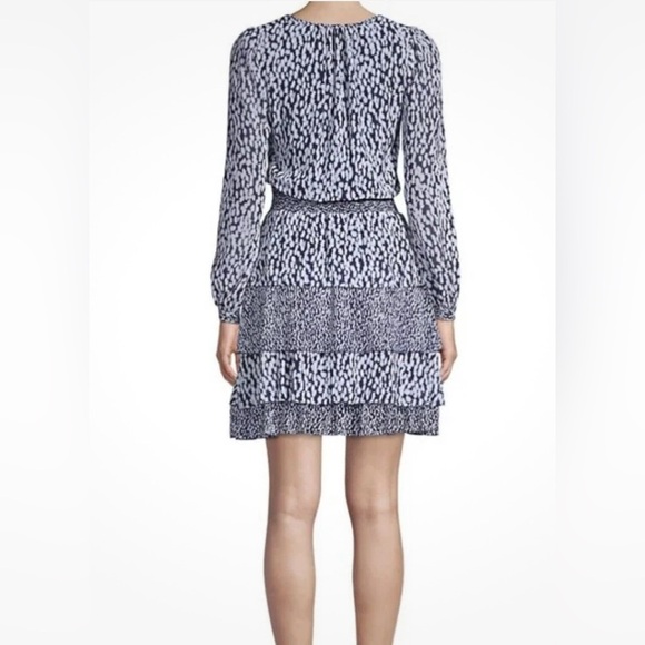 Michael Kors Black and White Bishop Sleeve Sundress - Picture 6 of 13